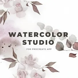 Procreate Watercolor Brush Kit